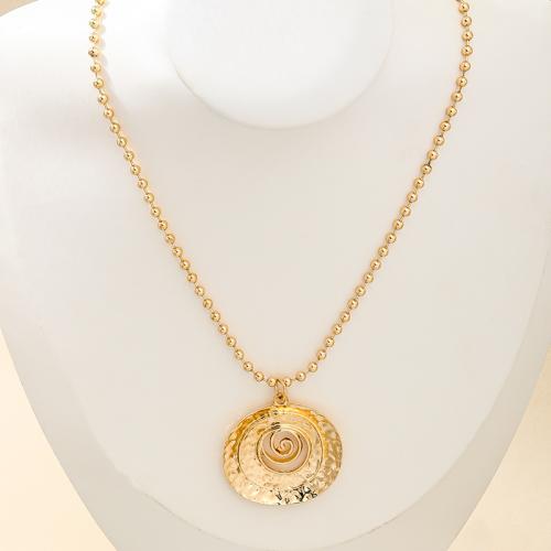 Tibetan Style Jewelry Necklace, plated, for woman, gold, Sold By PC