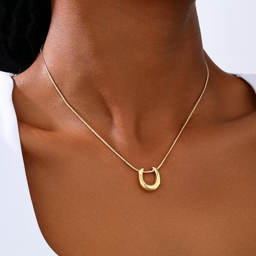 Collier de bijoux en alliage de zinc, Placage, pour femme, Or, Vendu par PC