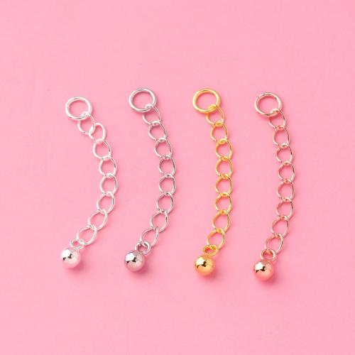 925 Sterling Silver Chains, DIY & different size for choice, more colors for choice, Sold By PC