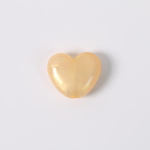 Mobile Phone DIY Decoration, Resin, Heart, polished, more colors for choice, 24x21mm, Sold By PC