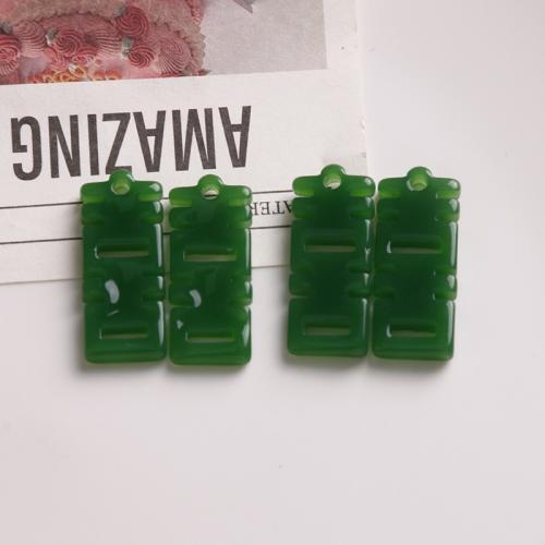 Resin Jewelry Findings, DIY, more colors for choice, 10x24mm, Sold By PC