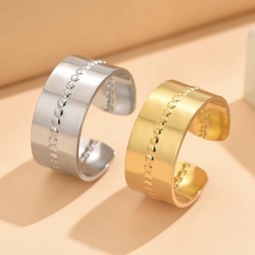 Stainless Steel Finger Ring, 304 Stainless Steel, fashion jewelry & for woman, more colors for choice, US Ring Size:7, Sold By PC