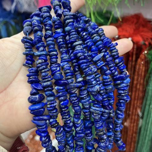 Natural Lapis Lazuli Beads, irregular, DIY, blue, about:9mm, Sold Per Approx 38 cm Strand