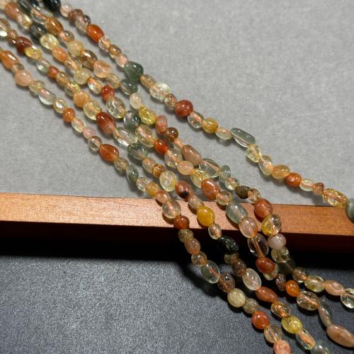 Gemstone Jewelry Beads, Fukurokuju, DIY, mixed colors, about:4-5mm, Sold Per Approx 38 cm Strand