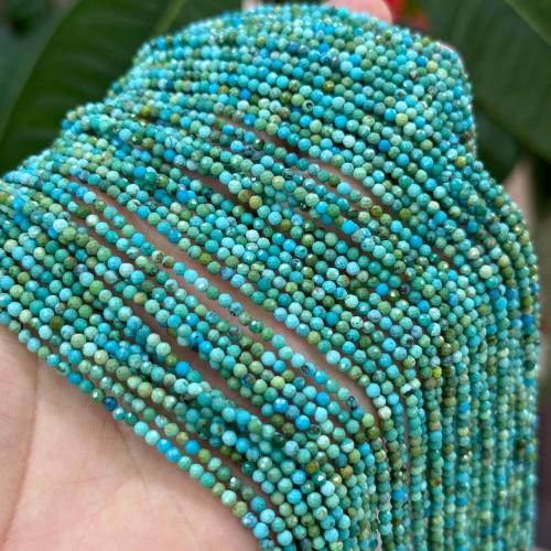 Perles turquoises, turquoise, DIY, 2mm, Vendu par PC