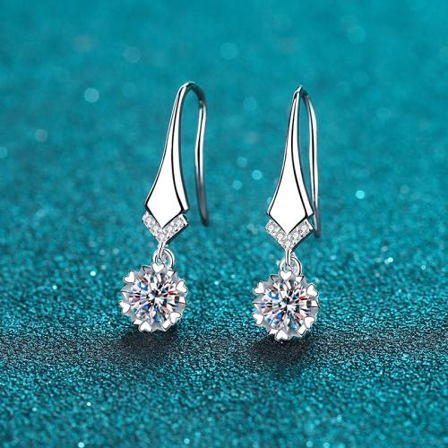 Argent sterling 925 Boucle d'oreille goutte, styles différents pour le choix & pour femme, earring length 20-30mm, Vendu par paire