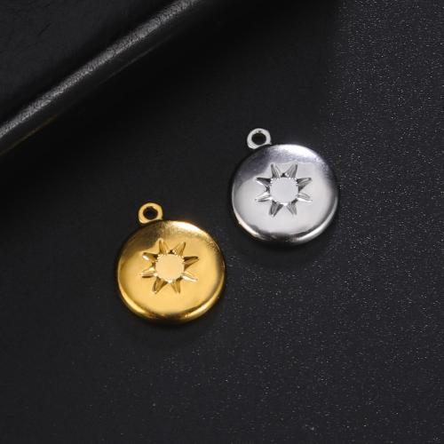 Stainless Steel Pendants, 304 Stainless Steel, DIY, more colors for choice, 18.60x15.50mm, Sold By PC