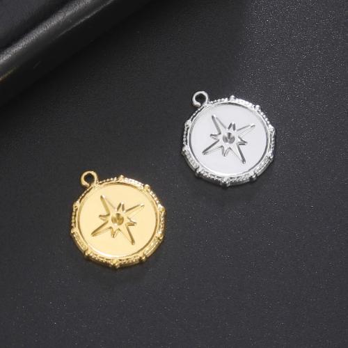 Stainless Steel Pendants, 304 Stainless Steel, DIY, more colors for choice, 18.40x15.60mm, Sold By PC