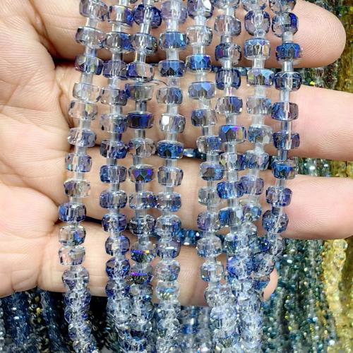 Mode Glasperlen, Glas, DIY, keine, 4mm, ca. 100PCs/Strang, verkauft von Strang