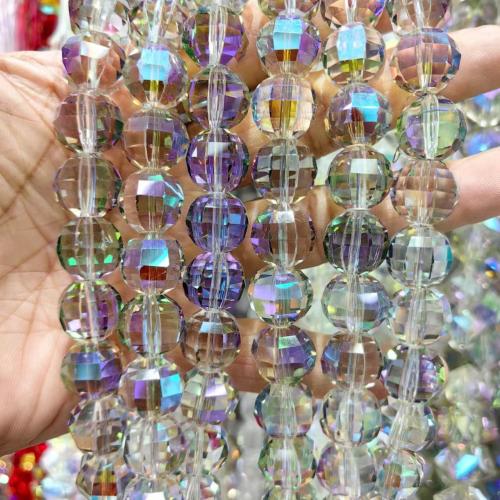 Fashion Glass Beads, DIY & faceted, more colors for choice, 14mm, Approx 60PCs/Strand, Sold By Strand