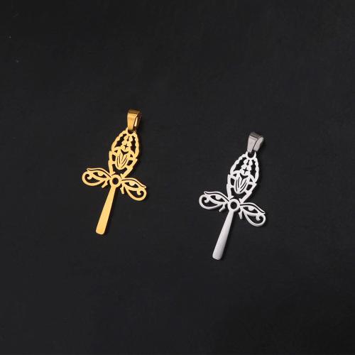 Stainless Steel Cross Pendants, 304 Stainless Steel, DIY & different styles for choice, more colors for choice, Sold By PC