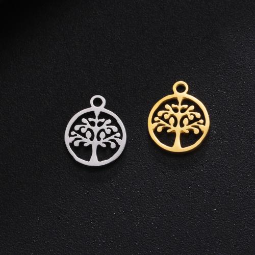 Stainless Steel Pendants, 304 Stainless Steel, DIY & hollow, more colors for choice, 8.50x10.20mm, Sold By PC