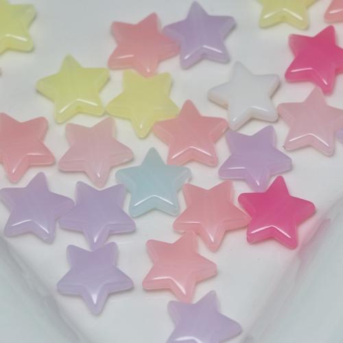 Acrylic Jewelry Beads, Star, DIY, more colors for choice, 13.50x4.50mm, Hole:Approx 1.5mm, Approx 1180PCs/Bag, Sold By Bag