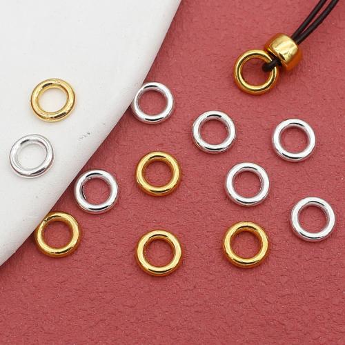 Tibetan Style Linking Ring, Round, plated, DIY, more colors for choice, nickel, lead & cadmium free, 7.80x1.50mm, 100PCs/Bag, Sold By Bag