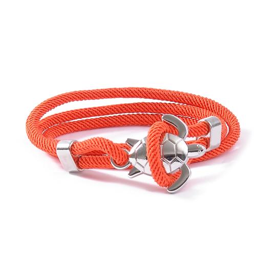 Bracelet en alliage de zinc, avec Cordon milanais, Réglable & unisexe, plus de couleurs à choisir, Longueur:Environ 19 cm, Vendu par PC