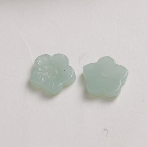 Perles en verre de mode, fleur, poli, DIY, 13x13mm, Vendu par PC