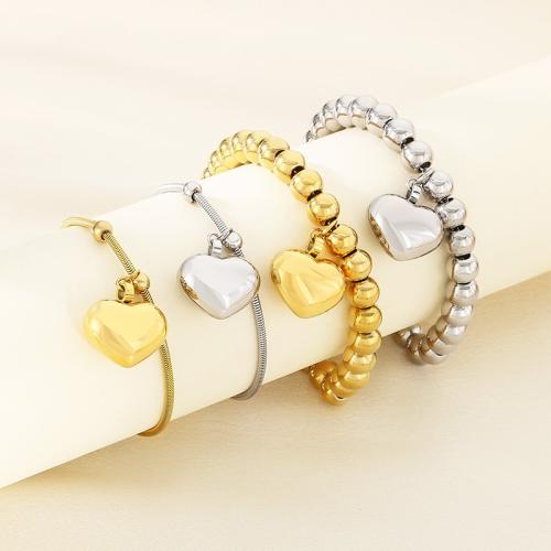 Stainless Steel Jewelry Bracelet, 304 Stainless Steel, Vacuum Ion Plating, different styles for choice & for woman, Sold By PC