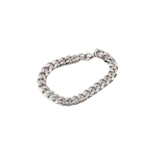 Stainless Steel Jewelry Bracelet, 304 Stainless Steel, fashion jewelry & different length for choice & Unisex, original color, 9mm, Sold By PC