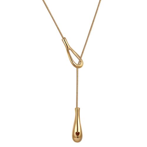 Collier chaîne chandail , laiton, avec alliage de zinc, bijoux de mode & pour femme, plus de couleurs à choisir, Longueur:Environ 69 cm, Vendu par PC