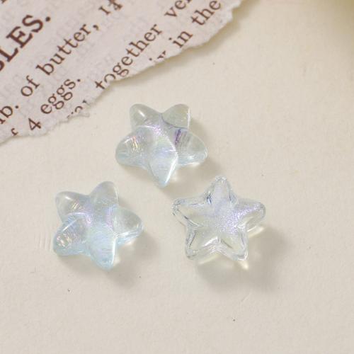 Mobile Phone DIY Decoration, Resin, Star, polished, more colors for choice, 11x11mm, Sold By PC