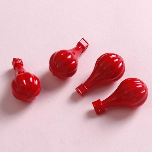 Acrylic Pendants, Hot Balloon, polished, DIY, more colors for choice, 30x15mm, Sold By PC