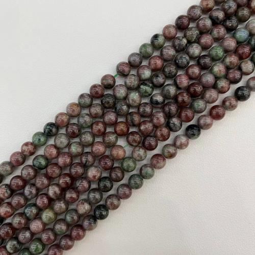 Natural Garnet Beads, Round, DIY & different size for choice, mixed colors, Sold By Strand