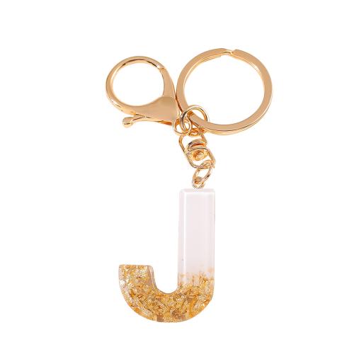 Resin Key Clasp, with Tibetan Style, epoxy gel, portable & multifunctional & different styles for choice, golden, Product package size 6X6X1.1CM, Sold By PC