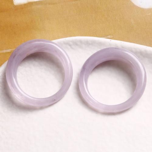 Hair Accessories DIY Findings, Resin, polished, purple, 28x28mm, Sold By PC