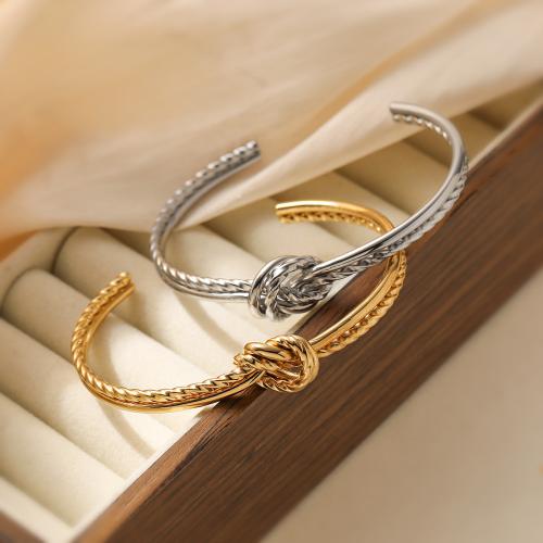 Stainless Steel Bangle, 304 Stainless Steel, plated, for woman, more colors for choice, Sold By PC