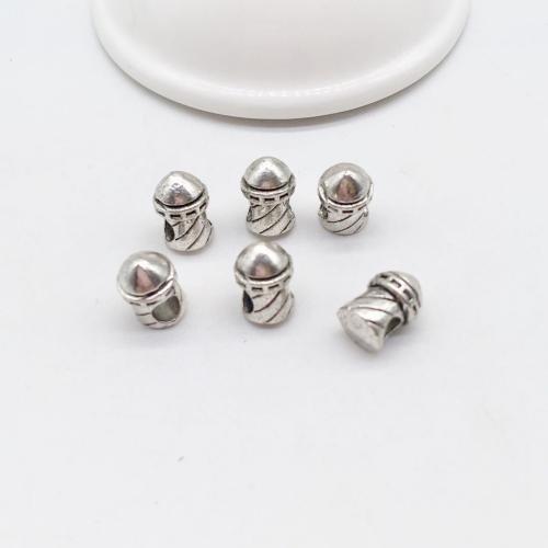 Tibetan Style Jewelry Beads, Tower, antique silver color plated, DIY, 12x8.50mm, 100PCs/Bag, Sold By Bag