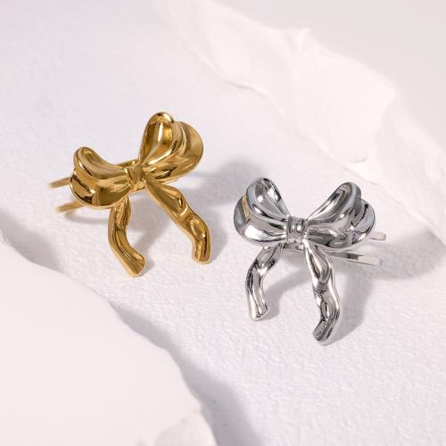 Stainless Steel Finger Ring, 304 Stainless Steel, Bowknot, fashion jewelry & for woman, more colors for choice, Sold By PC