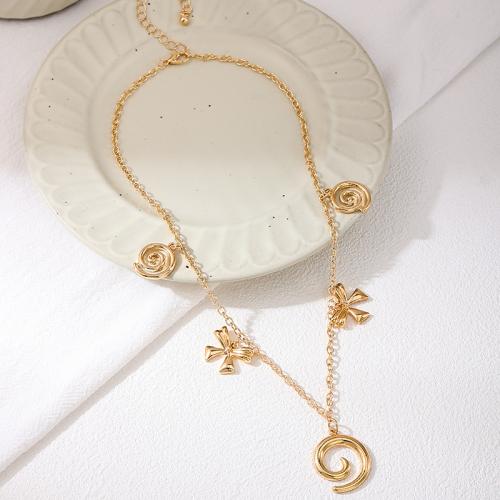 Tibetan Style Jewelry Necklace, plated, for woman, gold, Sold By PC