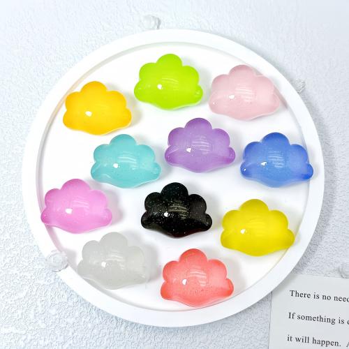 Mobile Phone DIY Decoration, Resin, epoxy gel, luminated, more colors for choice, 26x20x13mm, Sold By PC