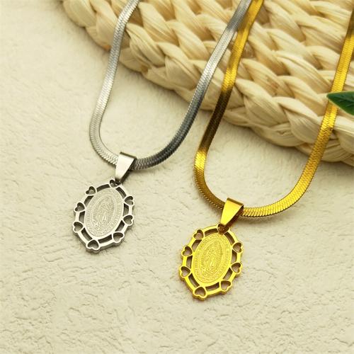 Stainless Steel Jewelry Necklace, 304 Stainless Steel, with 10cm extender chain, fashion jewelry & Unisex, more colors for choice, Length:40 cm, Sold By PC