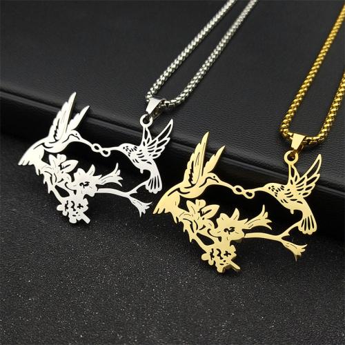 Stainless Steel Sweater Chain Necklace, 304 Stainless Steel, fashion jewelry & Unisex, more colors for choice, 38x45mm, Length:Approx 60 cm, Sold By PC