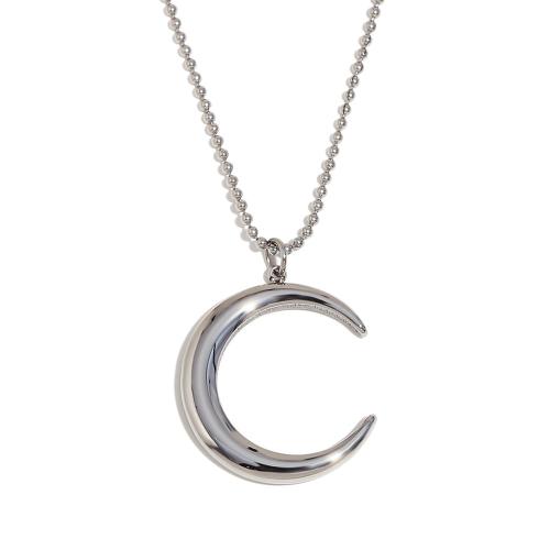 Stainless Steel Jewelry Necklace, 304 Stainless Steel, Vacuum Ion Plating, fashion jewelry & for woman, more colors for choice, Sold By PC