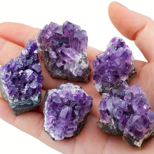 Fashion Decoration, Amethyst, druzy style, decoration length 20-60mm, Sold By PC