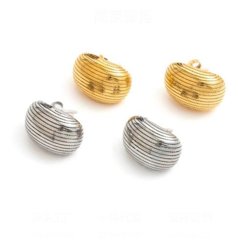 Stainless Steel Stud Earrings, 304 Stainless Steel, plated, fashion jewelry & for woman, more colors for choice, Sold By Pair