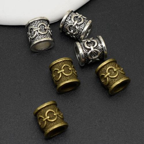 Tibetan Style Jewelry Beads, plated, DIY, more colors for choice, 9x10x6mm, 100PCs/Bag, Sold By Bag