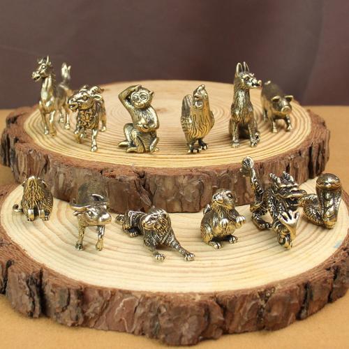 Brass Decoration, Chinese Zodiac, different styles for choice, Sold By PC