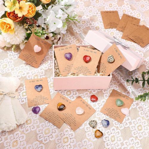 Fashion Decoration, Gemstone, Heart, different styles for choice, Sold By Set