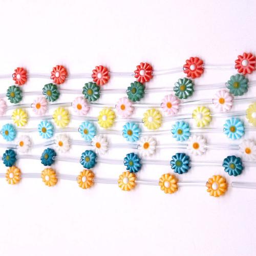 Natural Freshwater Shell Beads, Flower, DIY & different size for choice, more colors for choice, Sold By PC