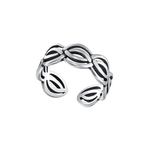 925 Sterling Silver Finger Rings, for woman, original color, Sold By PC