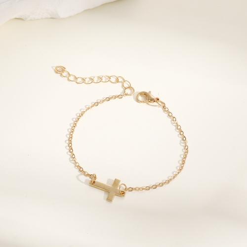 Tibetan Style Bracelet, with 4cm extender chain, plated, fashion jewelry & for woman, golden, Length:18 cm, Sold By PC