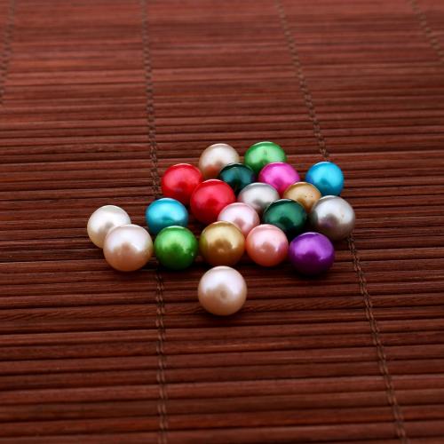 Fashion Decoration, Freshwater Pearl, Round, mixed colors, 7-8mm,300x180x70mm, Approx 50PCs/Lot, Sold By Lot