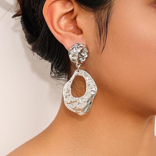 Boucle d'oreille dormeuse en alliage de zinc, Placage, pour femme, plus de couleurs à choisir, Vendu par paire