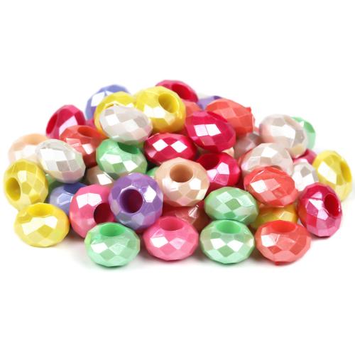 Opaque Acrylic Beads, durable & hardwearing & DIY, more colors for choice, Approx 1100PCs/Bag, Sold By Bag