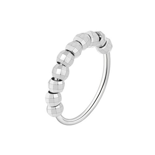 Cúbicos Circonia Micro Pave anillo de latón, metal, chapado, diferentes estilos para la opción & micro arcilla de zirconia cúbica & para mujer, color de platina, Vendido por UD