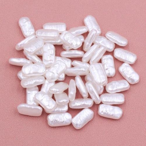 ABS Plastic Beads, Rectangle, DIY, more colors for choice, 9x16mm, Approx 1045PCs/Bag, Sold By Bag