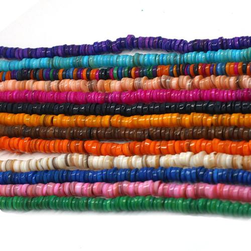 Natural Freshwater Shell Beads, DIY & different size for choice, more colors for choice, 22.20x28.60mm, Sold Per Approx 38 cm Strand